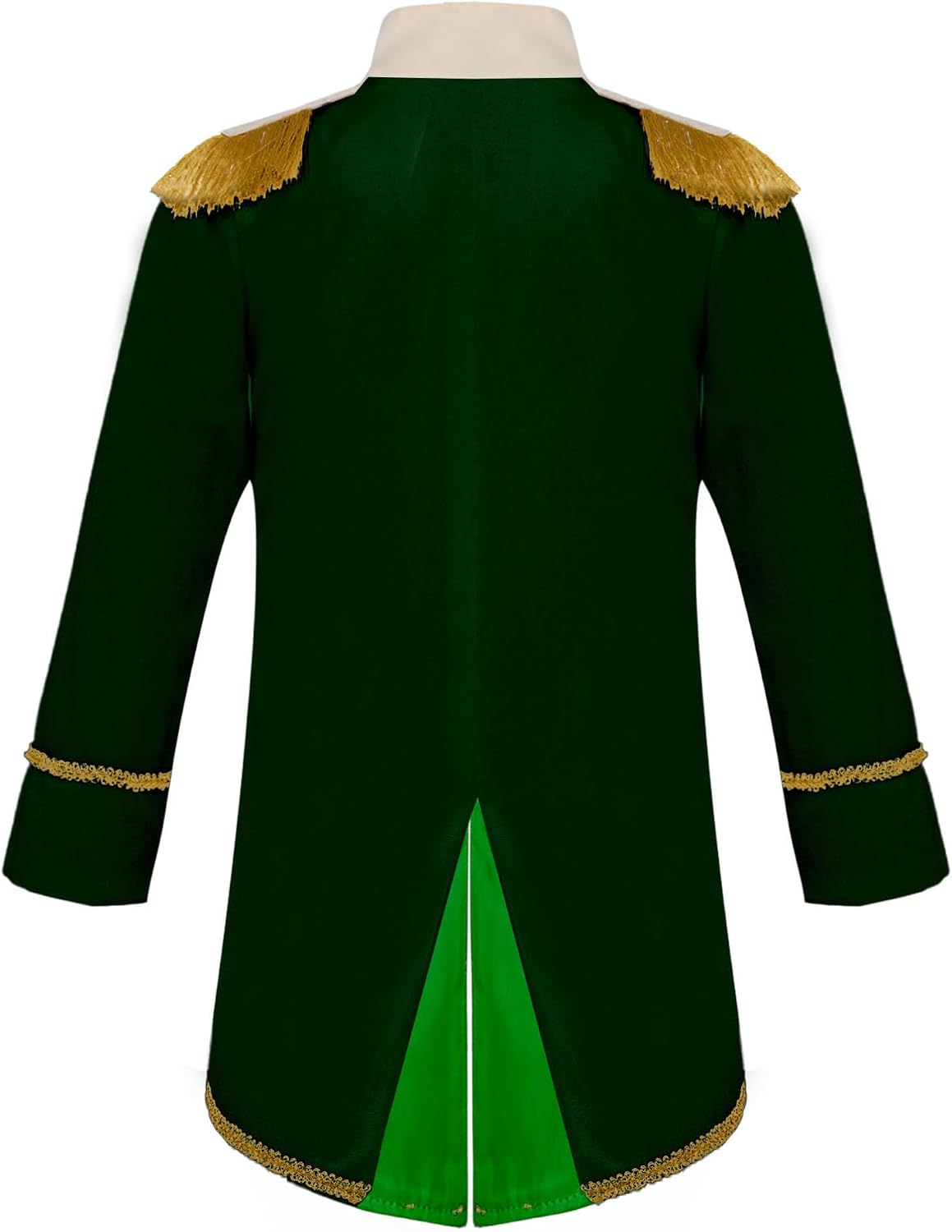 Moily Baby Boys Medieval Prince Costume Long Sleeve Tassel Tailcoat Jacket Royal Court Halloween Party Dress Up