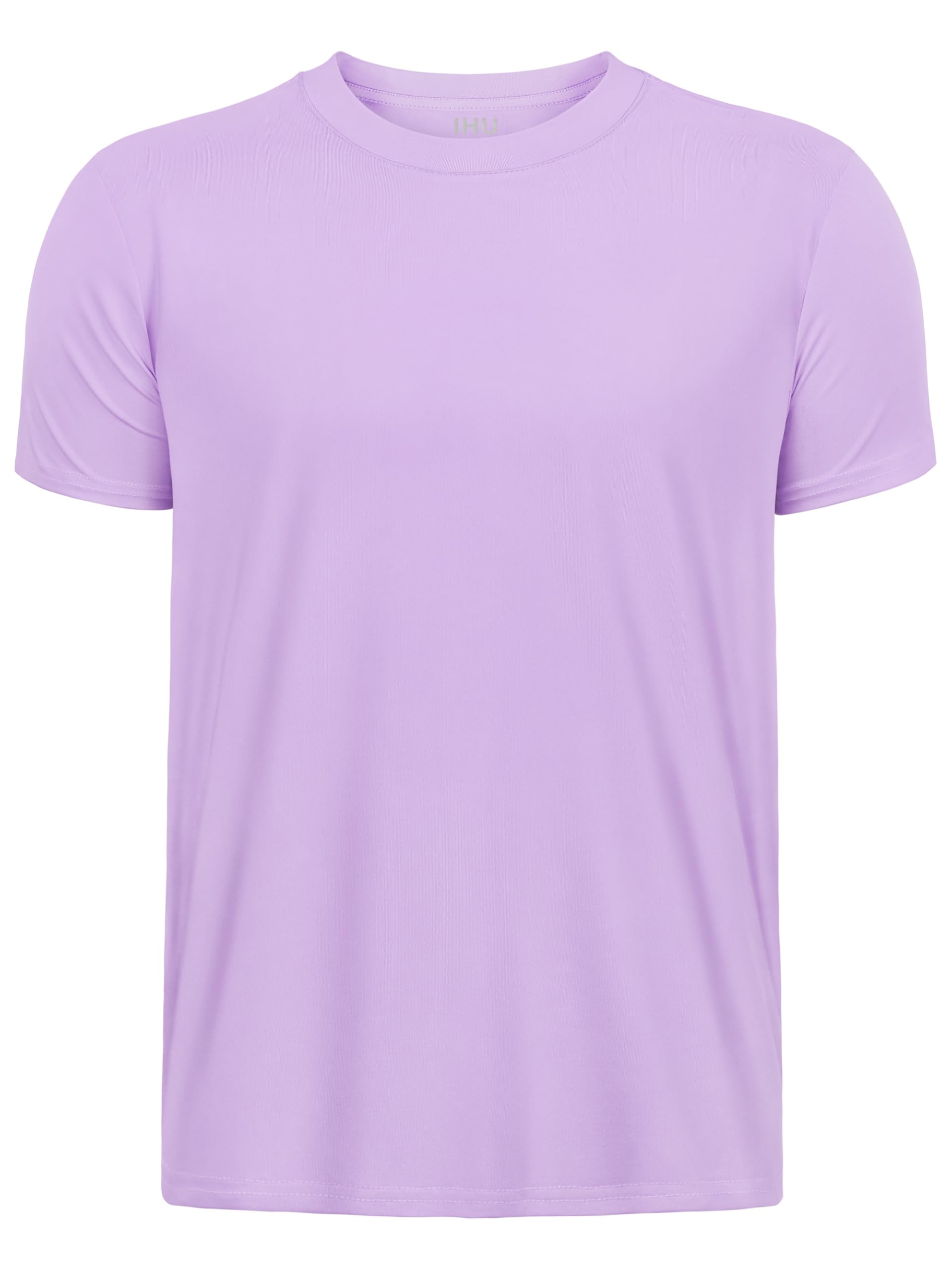 IHU Boys Neon Shirts Dry Fit UPF50+ Kids Short Sleeve Rash Guard for Girls