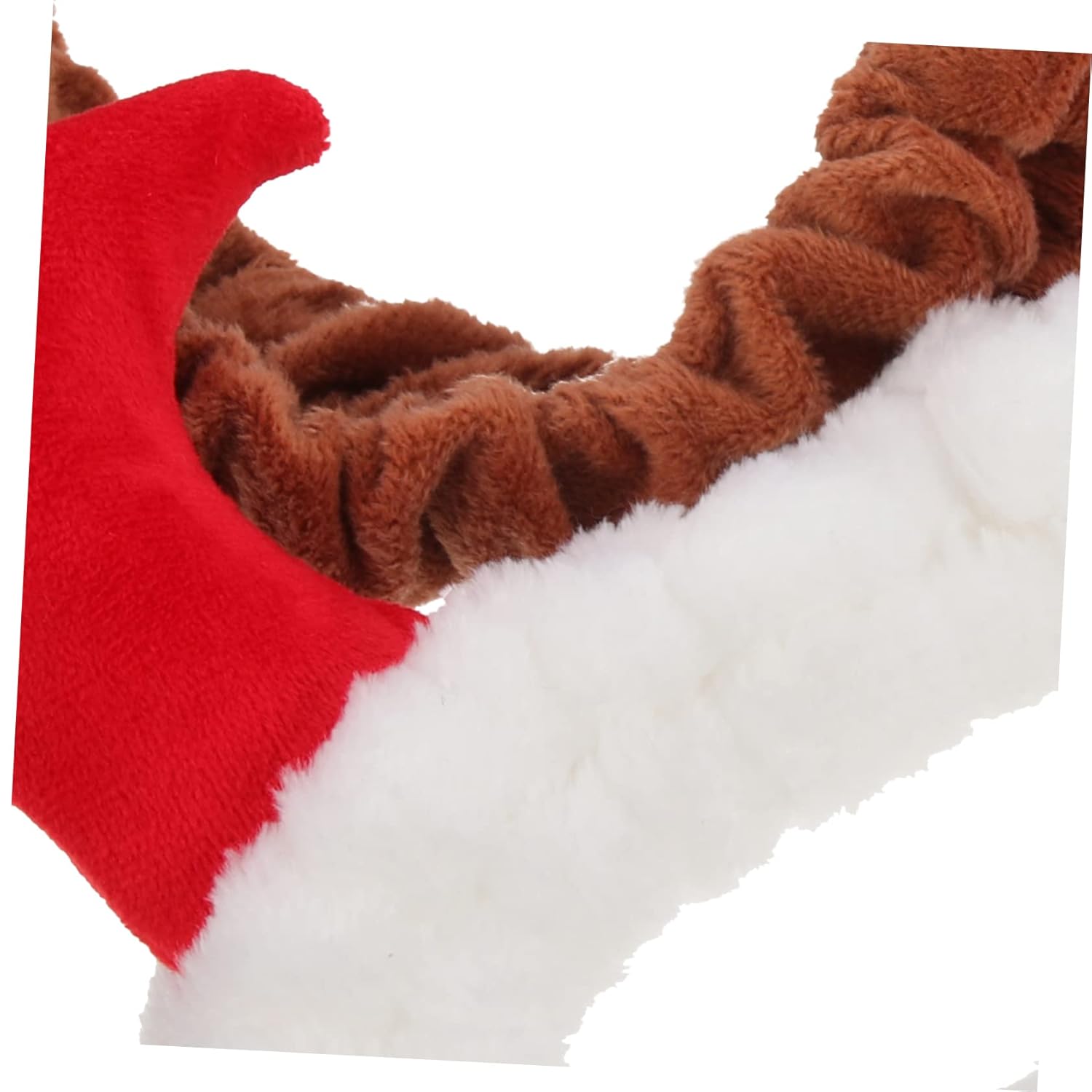 Beaupretty 2 Pack Spa Headband for Women, Devil Horns Facial Headband Face Wash Makeup Cosmetic Shower Soft Hair Band (White, Coffee)