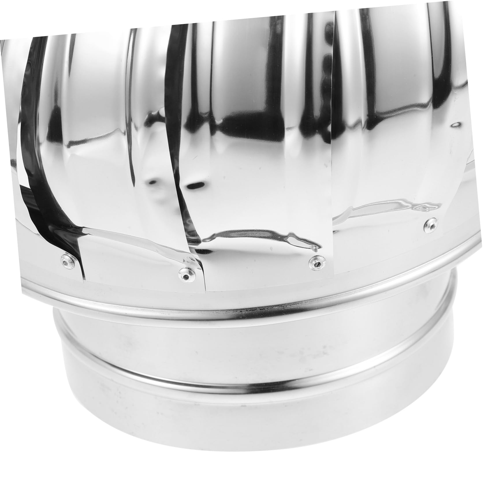 SHINEOFI Respiradero Metálico para Techo Ventilación sin Energía Cubierta Protector Humos Ventilador Giratorio para Viviendas y Almacenes 1 Unidad