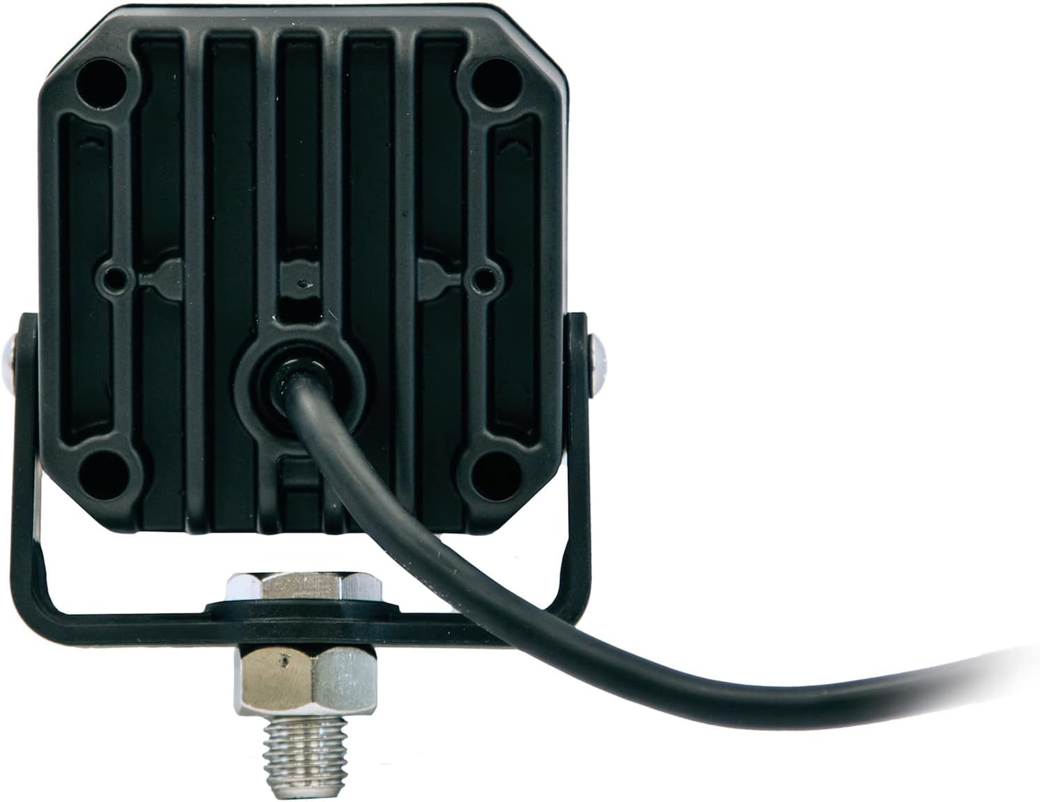 Buyers Products 8891800 Post-Mounted 3 Inch Amber LED Strobe Light with 19 Flash Patterns, IP67 Rated Aluminum Housing, SAE J595 Class 1, Light Accessory for Work and Utility Vehicles