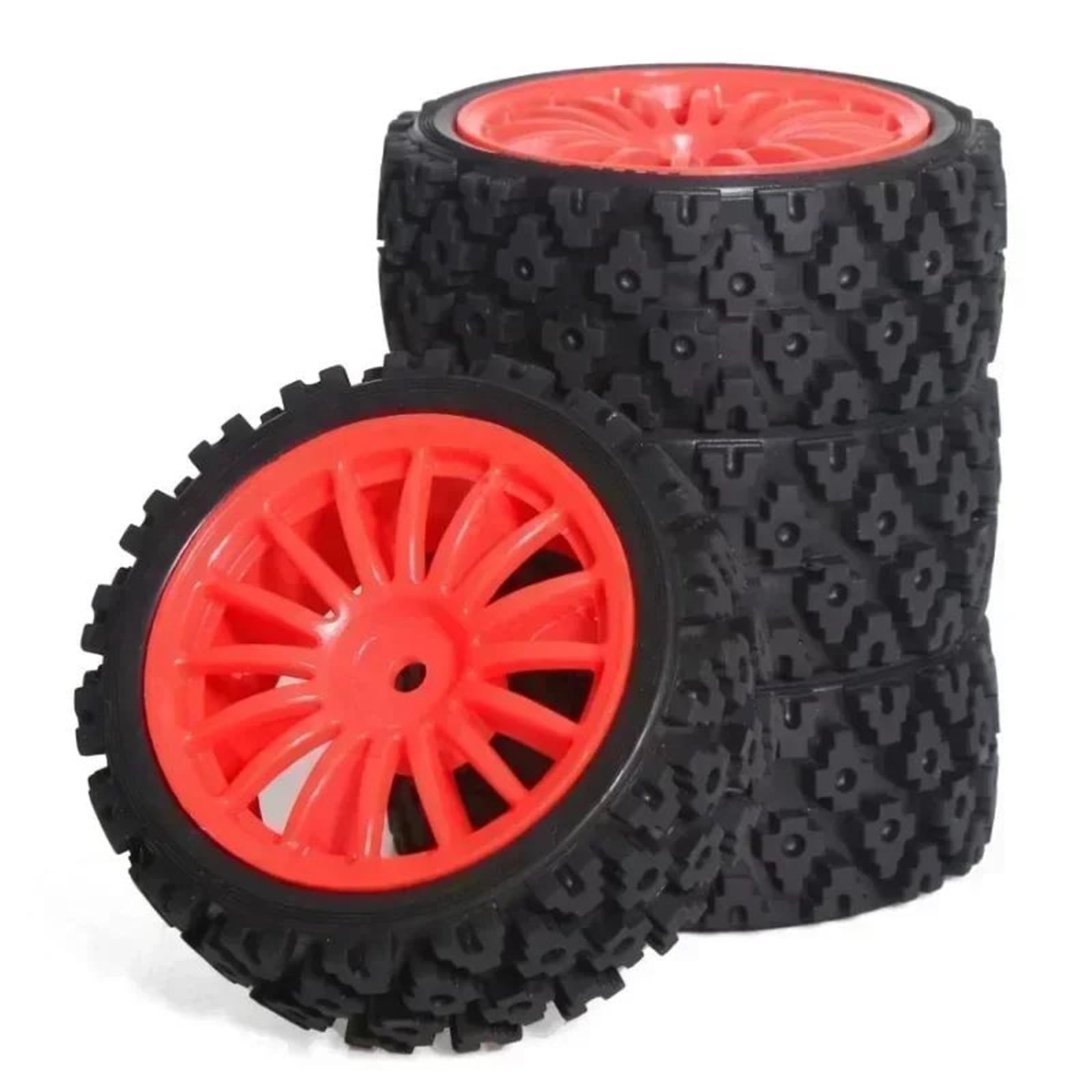 4x68mm Cerchione Pneumatico Auto Per Rally Per Buggy Materiale Speciale Per XV01 XV02 1/10 RC Parti Aggiornamento Decorativo Ricambio Sostituire Ricambi Modellini RC