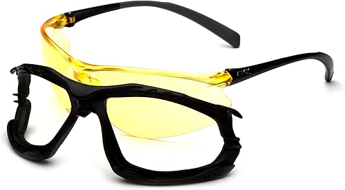 Miniatura 5 de Pyramex Proximity Safety Glasses Eye Protection, Amber H2X Anti-Fog