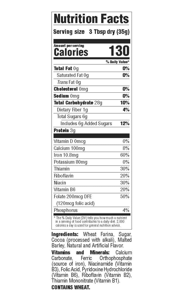 Chocolate Quick Cooking Hot Wheat Cereal, Malt-O Meal, Malto Meal, Malt-O-Meal Malt O Meal, 36oz Box (Pack of 3)