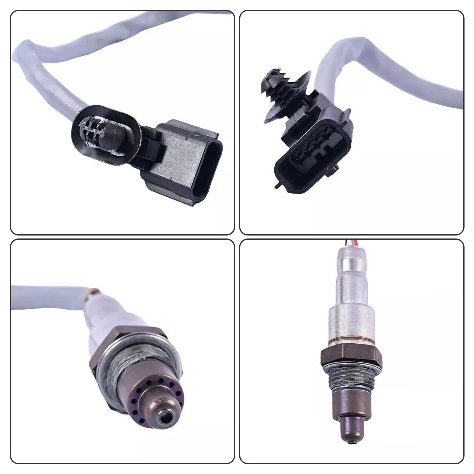 Sensore di ossigeno O2 sonda lambda 226901841R compatibile con Renault Megane per Dacia Dokker per Nissan Juke F15 Pulsar Qashqai per Smart Forfour, sostituisce OE n. 226A41772R 0258030313