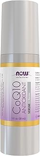 NOW Solutions, CoQ10 Antioxidant Serum, with Clinically Tested REVINAGE™ for Collagen Support, Visible Firming, 1-Ounce
