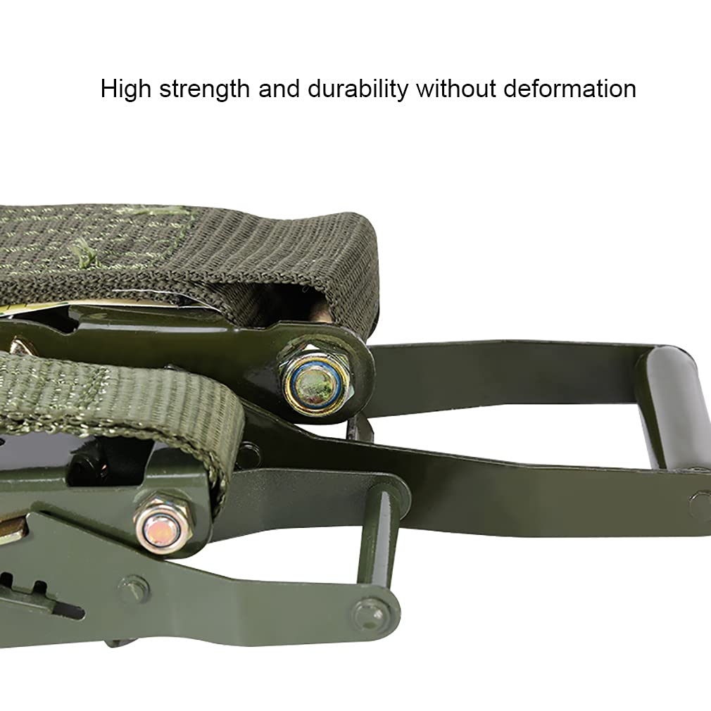 Cinghie a cricchetto resistenti, 5000 kg, 15 m, per spostamenti sicuri di moto e carichi, larghezza: 40 mm