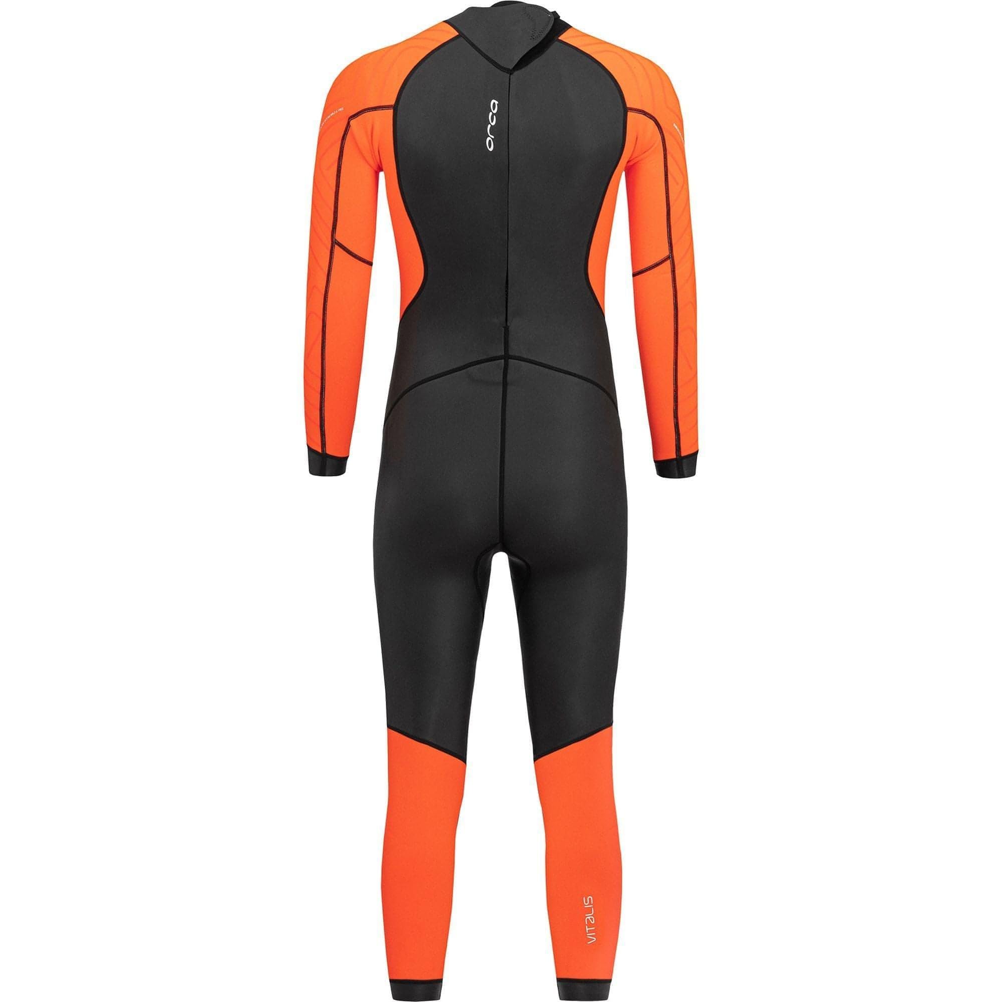 2023 Orca Mens Vitalis Hi-Vis Open Water Wetsuit NN27 - Black