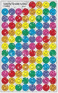 TREND enterprises, Inc. Colorful Smiles superSpots Stickers-Sparkle, 400 ct
