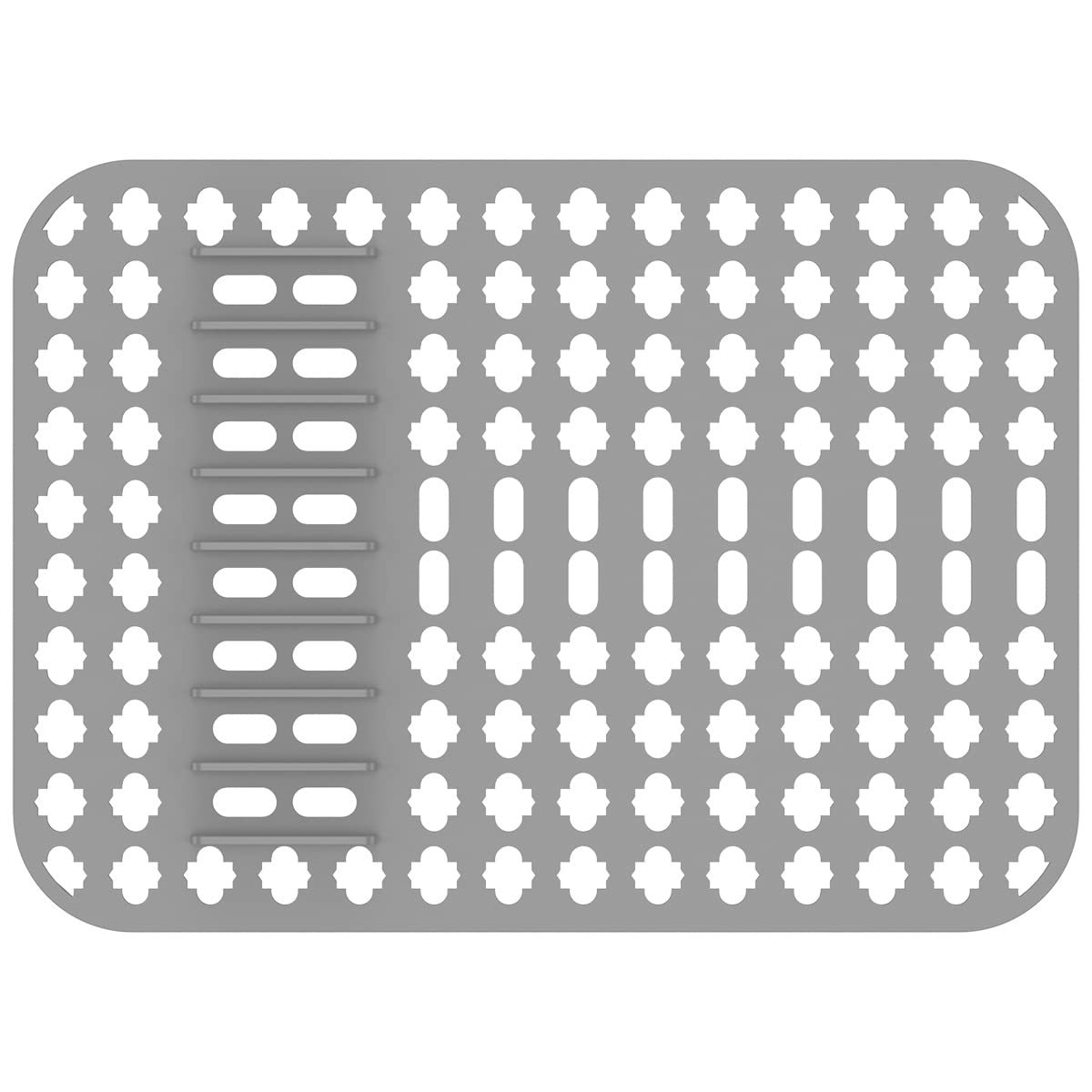 YAXAHHD Silicone Sink Protector Heat-Resistant Sink Liner Mat Anti-Slip Kitchen Sink Mats Large Sink Drainer Mat Reusable Sink Protector Mat Portable Sink Mat Practical for Kitchen Rectangle Sink Coun