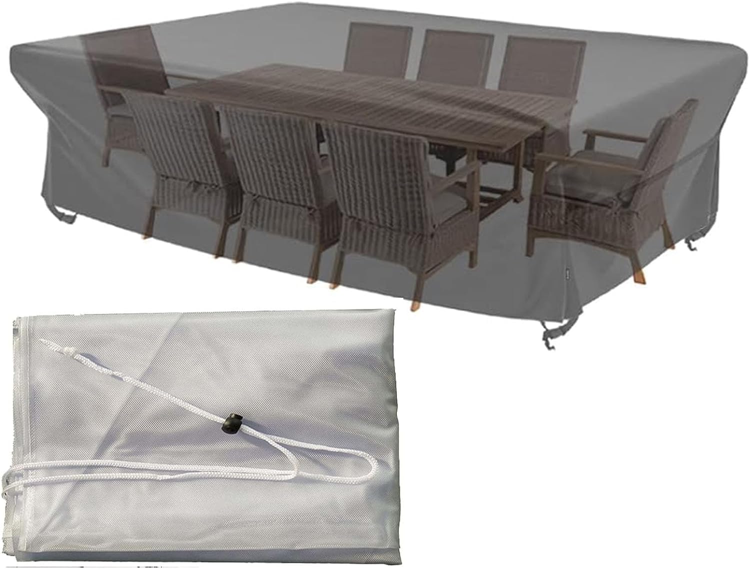 Housse de canapé en plastique transparent PVC 170x94x70 cm