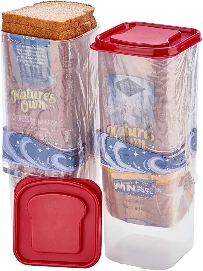 Bread Buddy Box Bread Boxes Protector Bread Holder Dispenser Travel