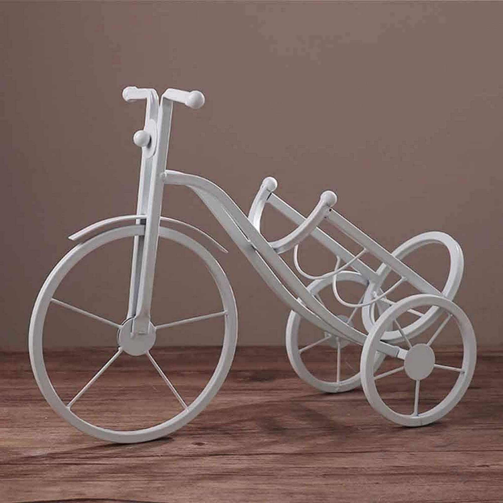 Porte-bouteille vin métal original idée cadeau pour amateurs d'art