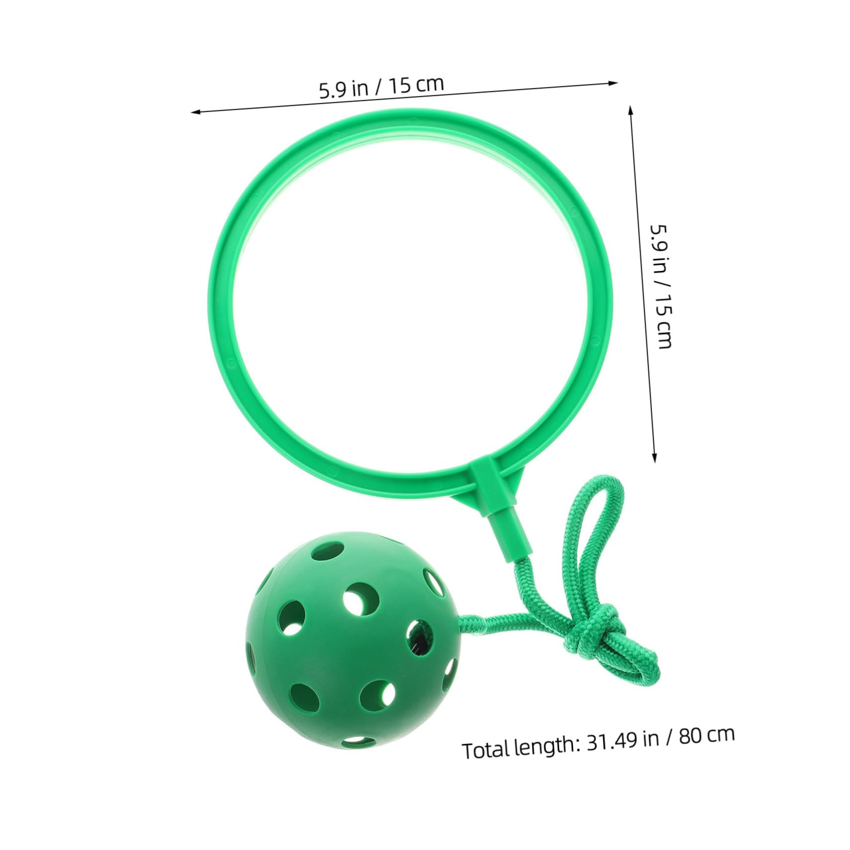 INOOMP 6pièces Jump Balle Jouet De Saut pour Garçon Fille Lot de Activité De Plein Air Intérieur Et Coordination