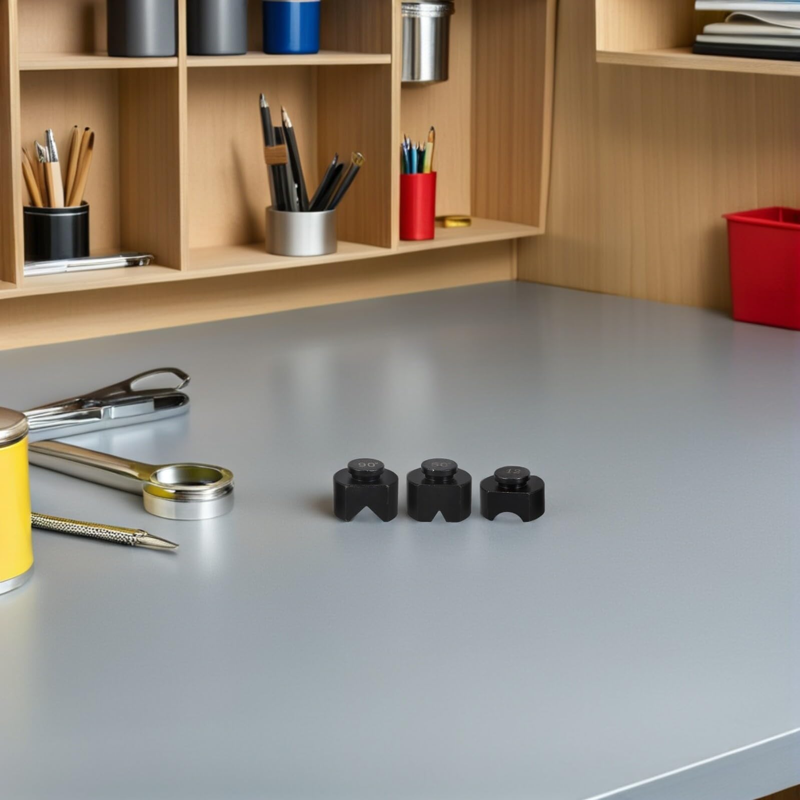 NUOBESTY 8pezzi Stampi per Piegatrice Gioielli Accessorio Piegatrice Anelli Utensile Creazione Anelli Fai da Te Parti Utensili Piegatura Progetti Artigianali