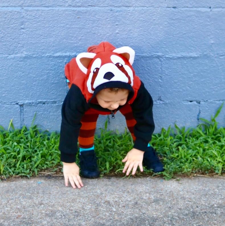 Doodle Pants - Red Panda Hoodie and Legging baby Toodlers 3M-6T3