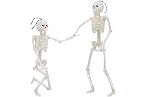 JOYIN 12 ft. Skeleton Lighting Kit: Glow in the Dark Skeletons for...