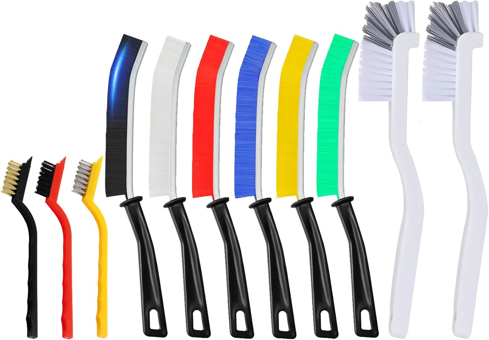 FOOGWEE Cleaning Brush - Hard Bristle Crevice Cleaning Brush - Easy Living Magic Brush - Grout - View #7