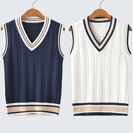 Gilet Sans Manches Homme Col V - En Tricot Polyester/élasthanne, Couleur Unie | Pour Le Sport, Décontracté