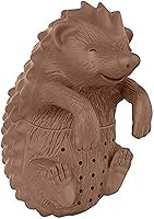 Vista 4 de Genuine Fred, BREW BUNNY, infusor de té reutilizable de silicona con forma de conejo, gris, divertido regalo para amantes del té, ingenioso gadget