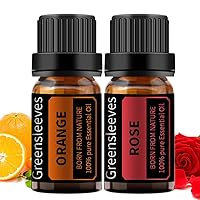 Vista 13 de GREENSLEEVES Juego de aceites esenciales de jazmín rosa, 2 aceites aromáticos puros a base de plantas para aromaterapia, aceites esenciales
