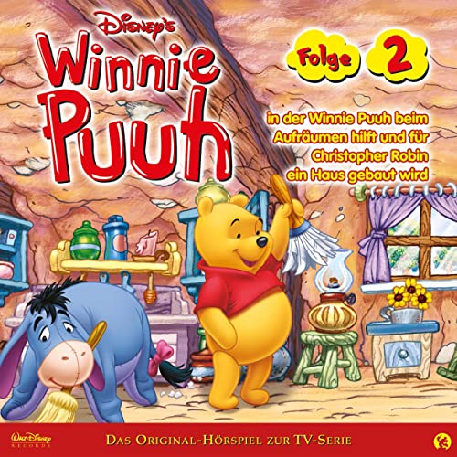 Winnie Puuh in der Winnie Puuh beim Aufräumen hilft und für Christopher Robin ein Haus gebaut wird. Das Original-H&