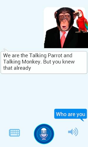 Singing Parrot vs Talking Monkey – vue 9