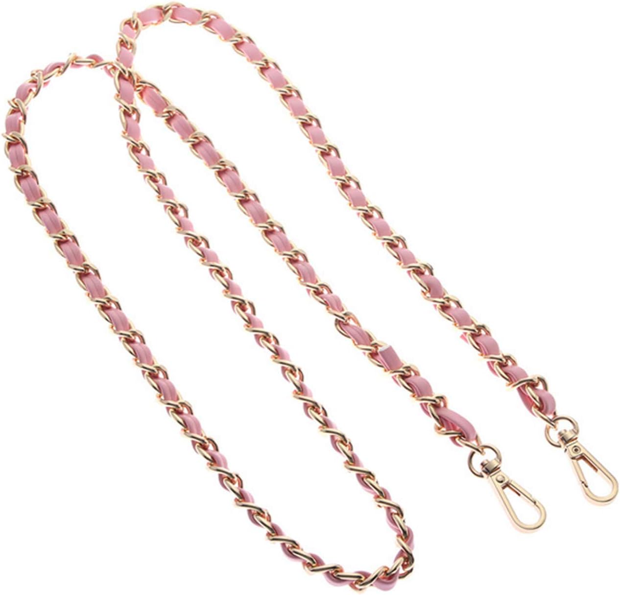 BeaconeIron Flat Chain Replacement Crossbody Handbag Purse Strap Metal Shoulder Bag Strap