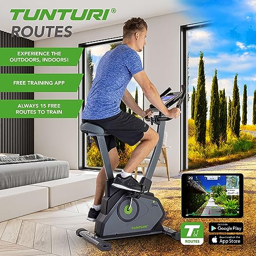 Tunturi Cardio Fit rechtopstaande hometrainer met hartslagmeter - Afbeelding 6