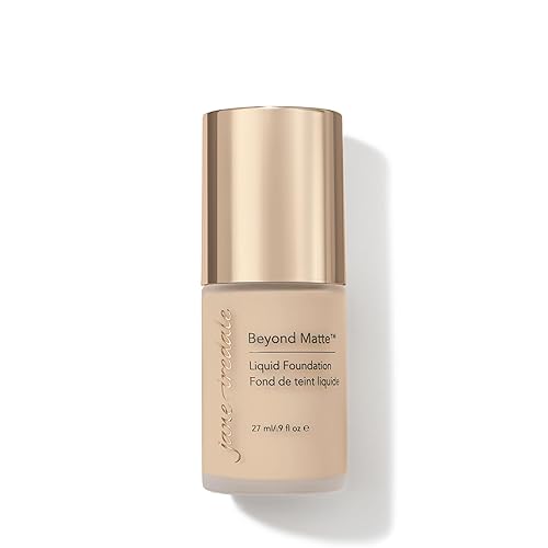 jane iredale Beyond Matte - Base líquida 3 en 1 ligera cobertura para construir con un acabado semimmate maquillaje vegano limpio y libre de crueldad