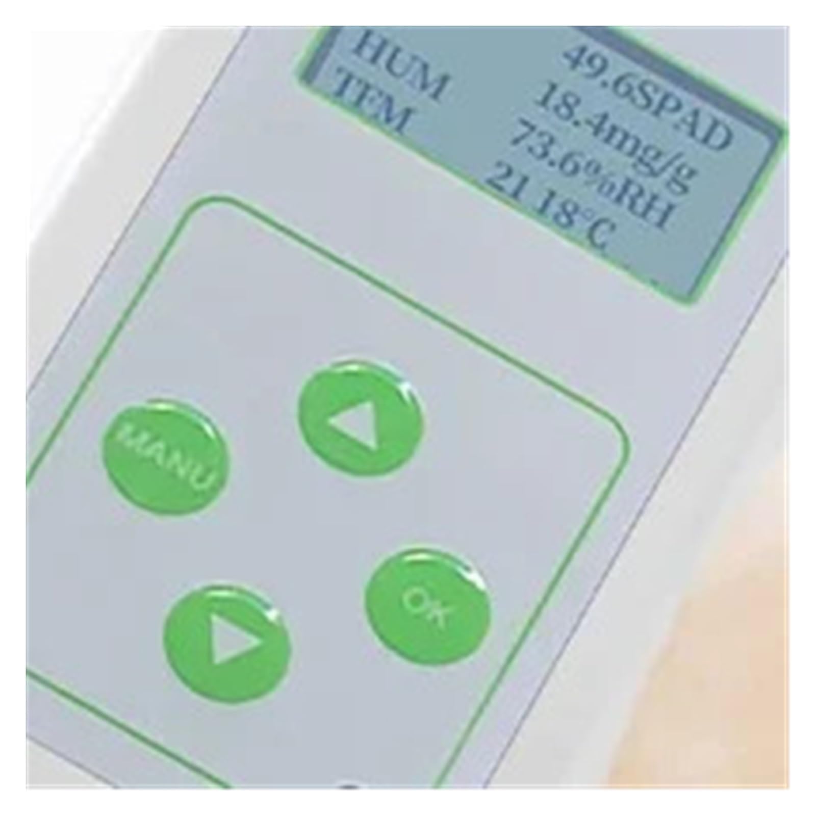 Medidor portátil de clorofila para Plantas, analizador portátil de nutrición Vegetal, detección de Alta precisión del Contenido de clorofila y nitrógeno.