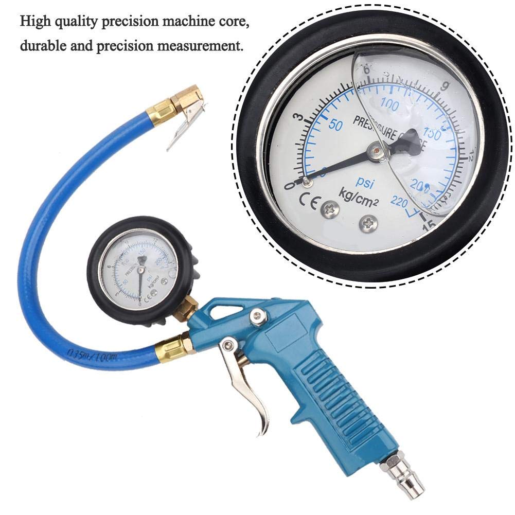 Manometro del misuratore di pressione del misuratore di pressione dell'aria del pneumatico del pneumatico del pneumatico del motociclo del camion dell'automobile Manometro del tester