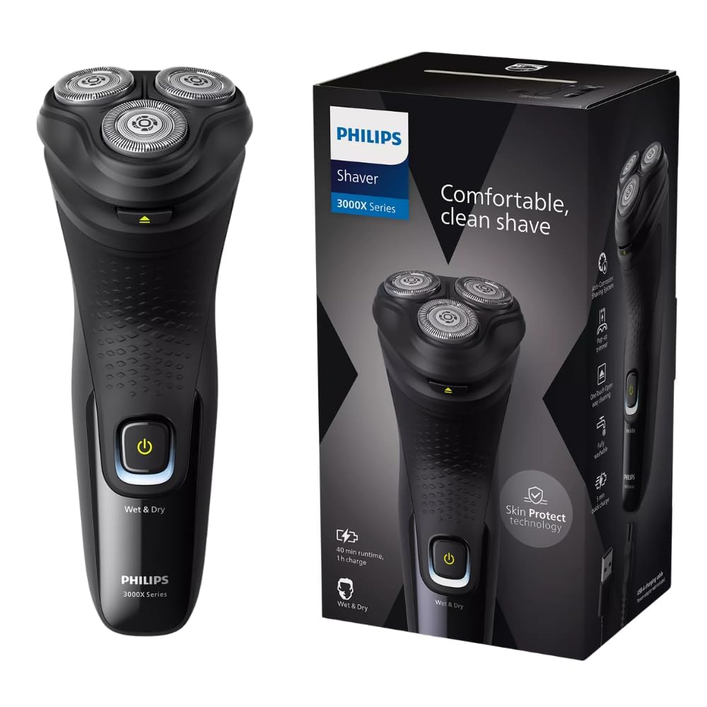 Barbeador Elétrico Comfort Cut Philips X3021/00 3000X Series - Bivolt