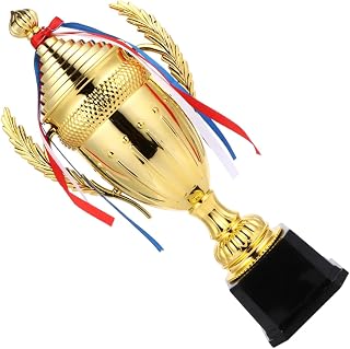 Kisangel Gold Plastic Trophy Plastic Trophy Award Trophy Cups Sports Tournaments Trophy Winner Award Trophies Sports Toys Soccer Plastic Trophies