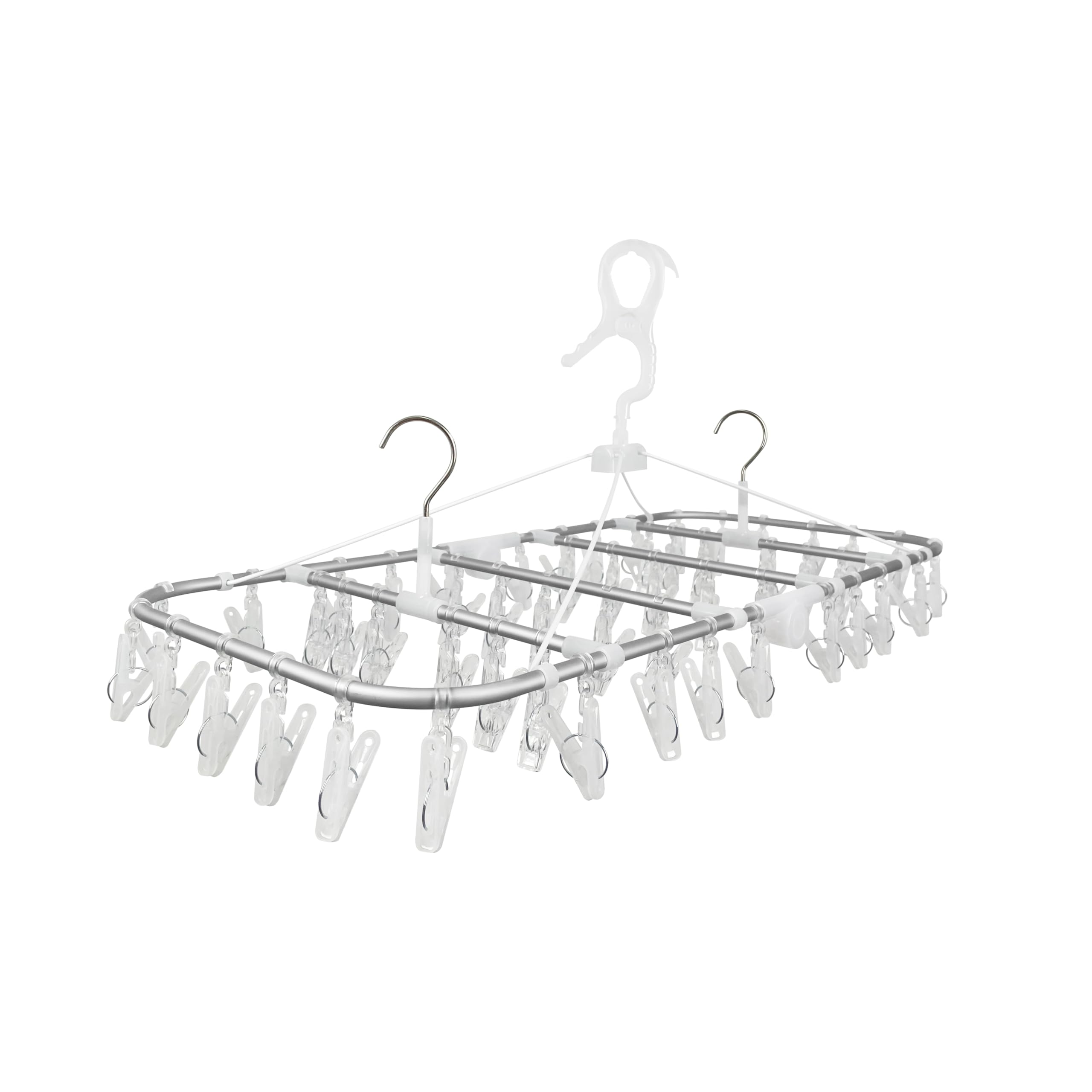 Amazon.co.jp : Umemigusa ピンチハンガー 52ピンチ アルミフレーム