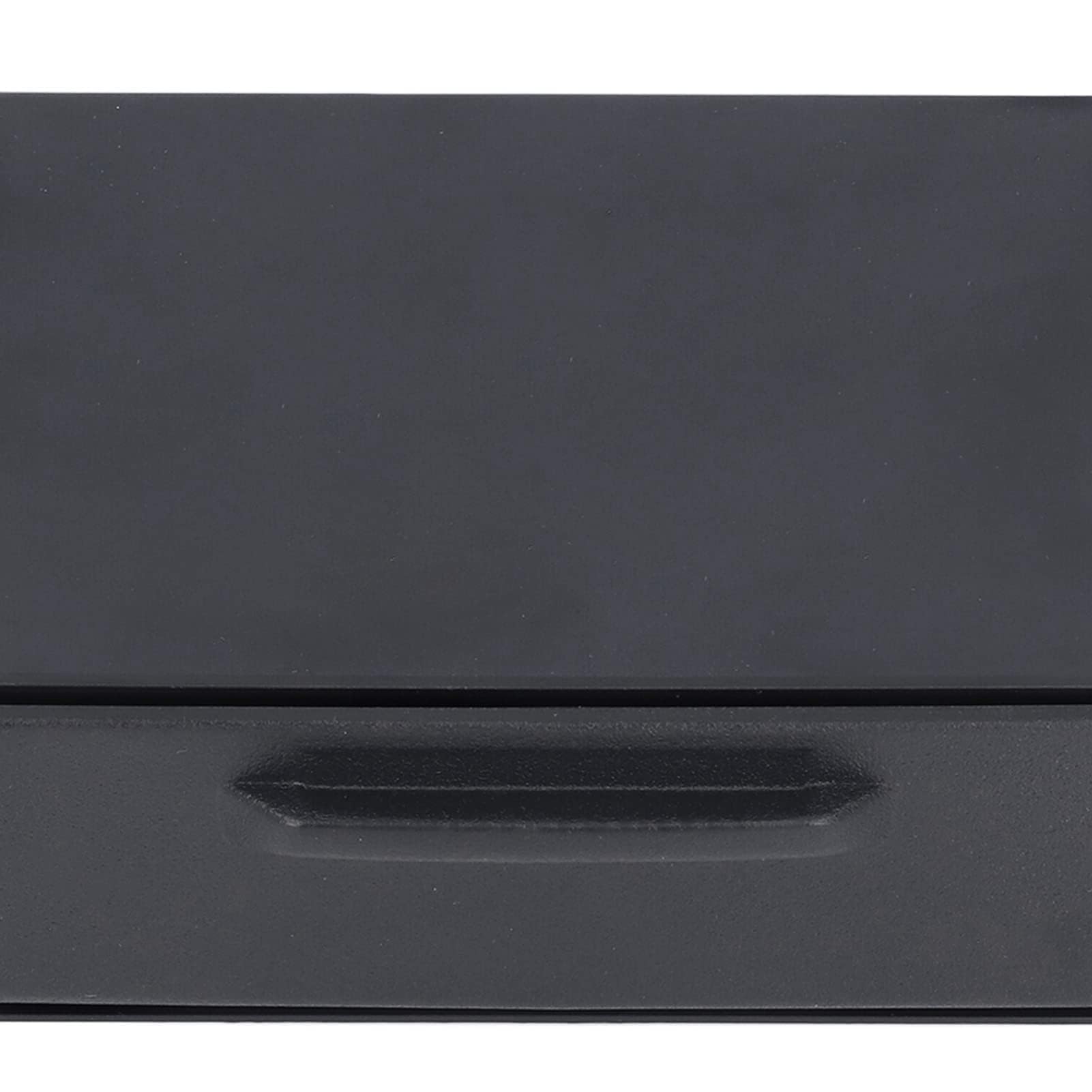 Boîte de Rangement pour Autoradio, 1DIN Premium ABS Multi-applications Noir Organiseur Intérieur Boîte de Rangement Stéréo pour Voiture Remplacement Universel pour Automobile