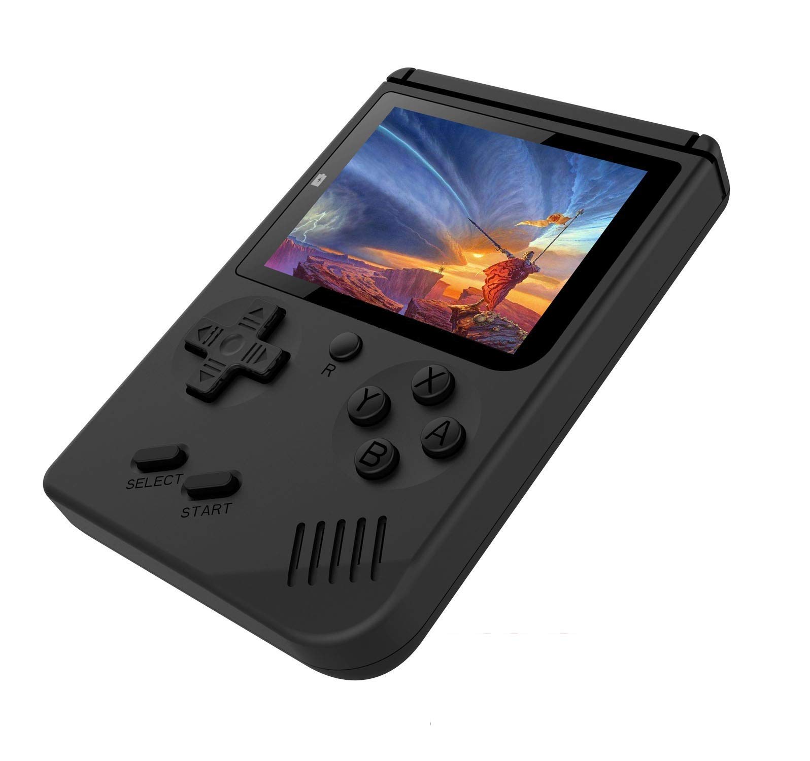 Aerizo FJ45 Latest Handheld SUP Game Box with 400+ Games | Rechargeable Battery | LED Display & Retro Classic Games Functions Compatible for All Kids & People ( Random Multi Colour )