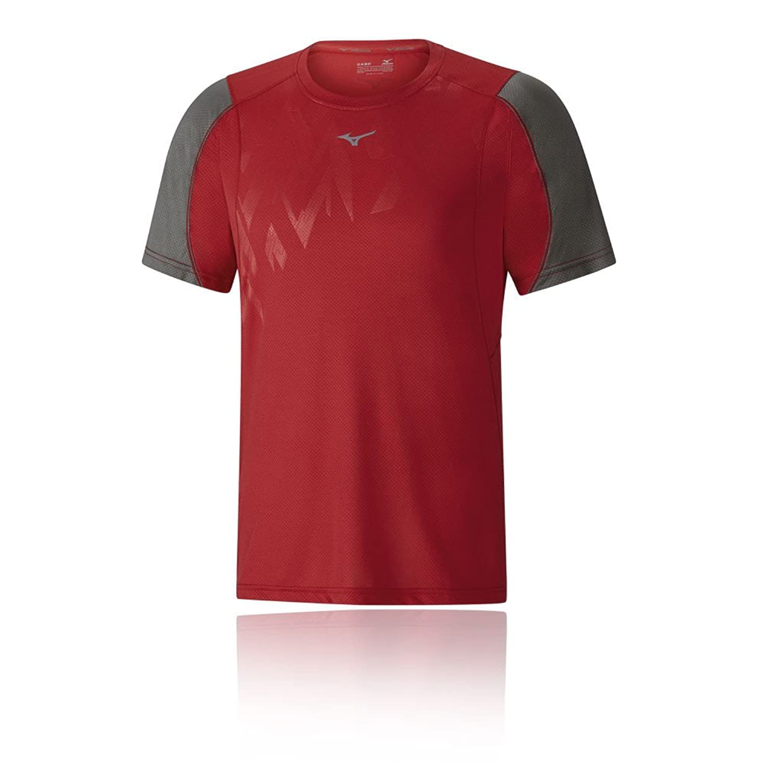 MizunoAlpha Vent Men's T-Shirt, Red