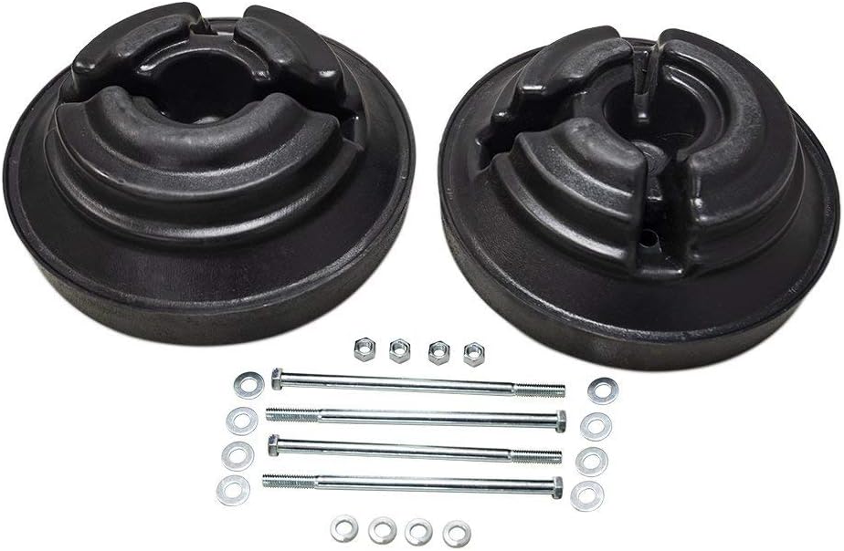 Husqvarna 954050501 Tractor Wheel Weights, Pair 62Pound Total Weight, Black