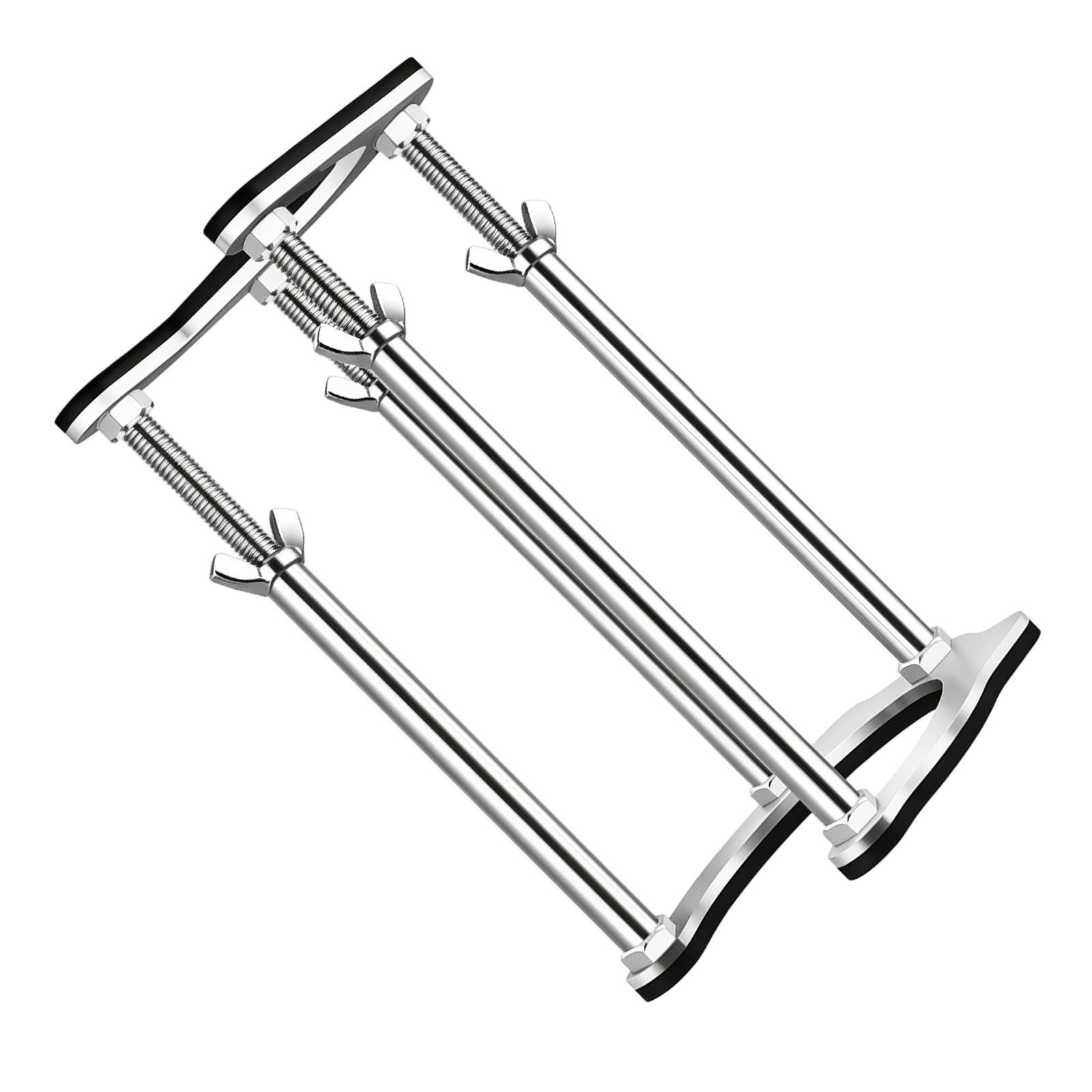 NVOQILIN Sturdy Adjustable Undermount Sink Rod Stainless Steel Sink Mounting Bracket Perfect for Various Cabinet Depths Undermount