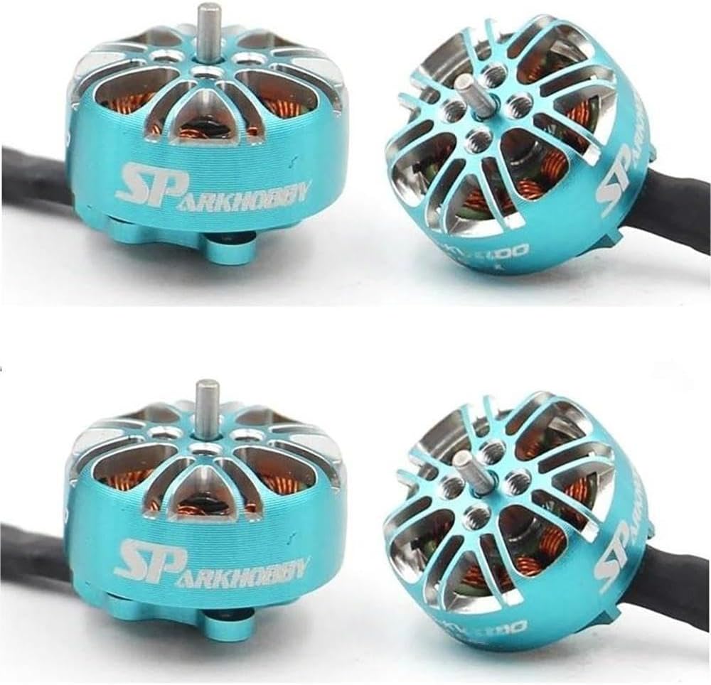1303.5 2500KV 3800KV 5500KV Racing Brushless Motor 3~6S Lipo for RC 2.0inch Cinewhoop 2.5inch Toothpick Drones (4PCS 1303.5 3800KV)