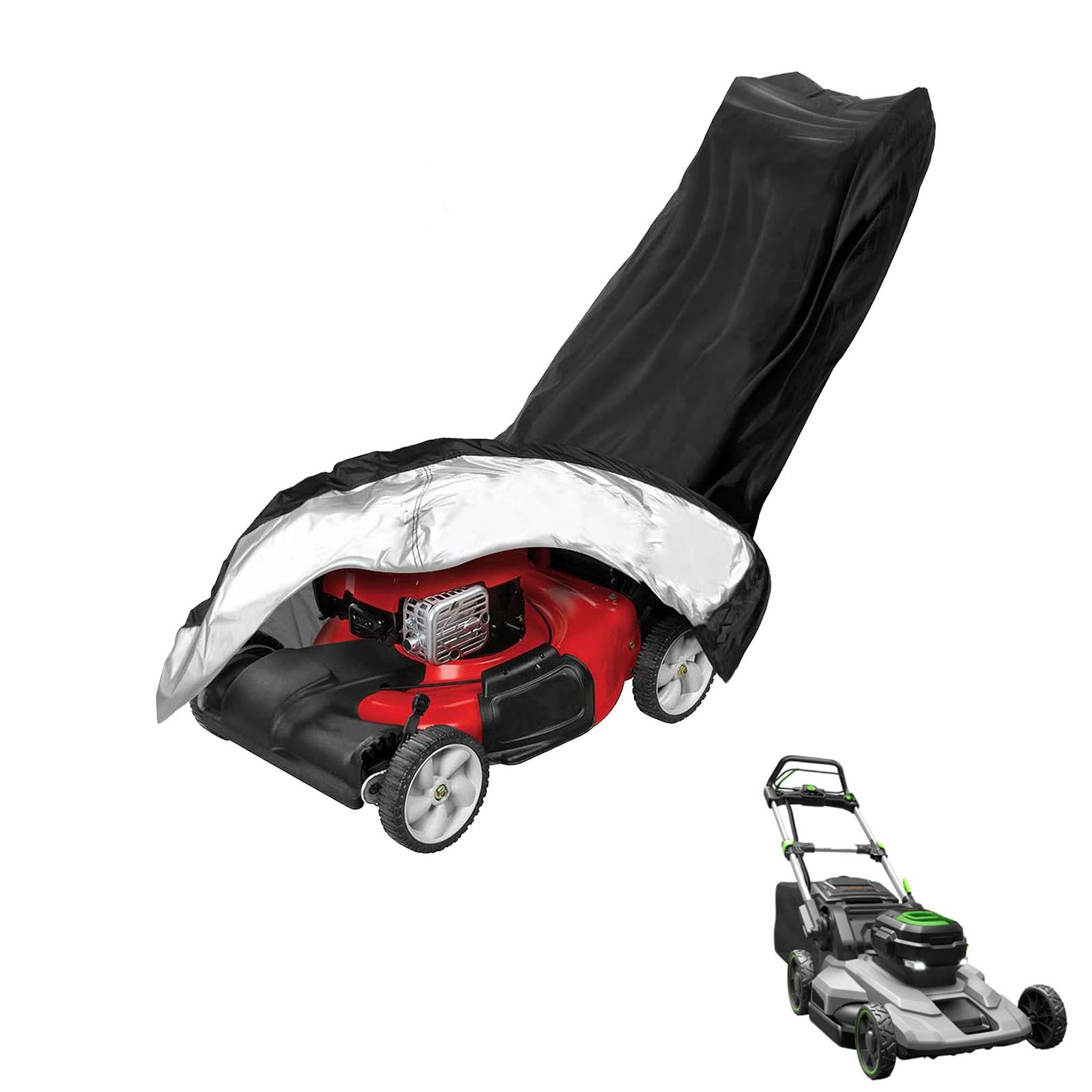 lawnmower cover Compatible with EGO LM2120SP ,waterproof and sun,suitable for indoor and outdoor use all year round, comes with a storage bag — image 1