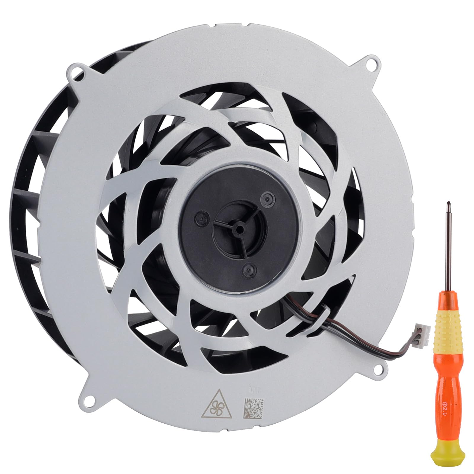 Internal Replacement Cooling Fan for Playstation 5 Console(slim),19 Brades Coolers Fan for PS5 Slim Console,11541GS-12M-WB-01,(for PS5 slim ONLY)