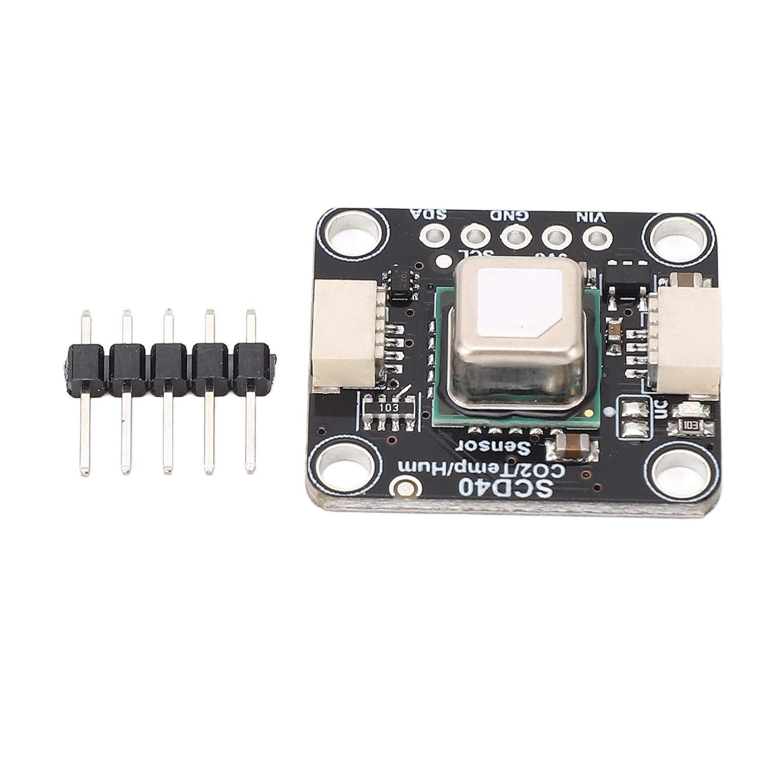 Air Measurement Gas Sensor,CO2 Temperature Humidity Monitor Detection 50ppm Accuracy for Homes Offices