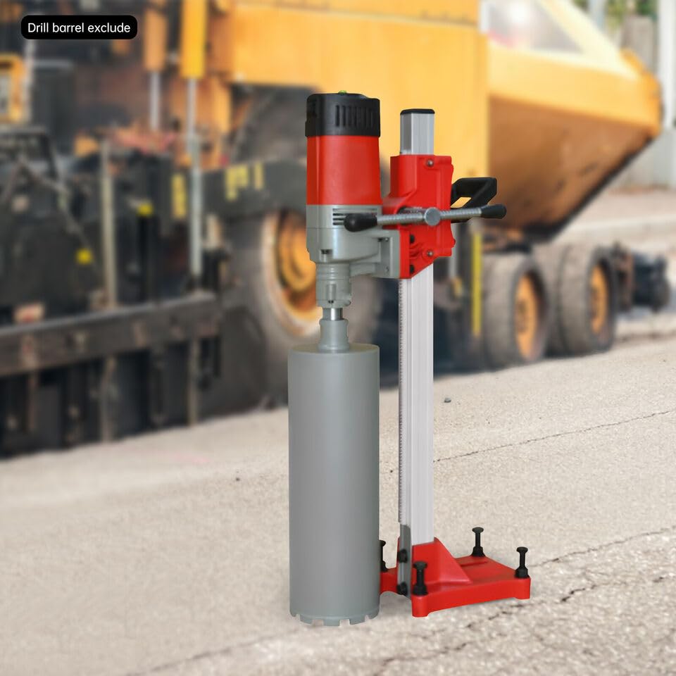 Taladro de núcleo vertical de diamante, máquina para perforación de núcleos de hasta 80 cm de profundidad y 165 mm de diámetro con eje M22