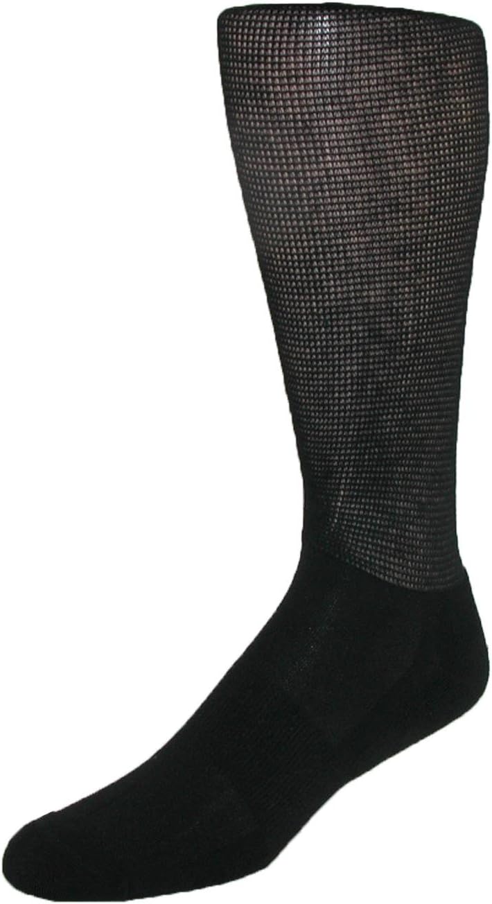 Garment Group Men's Big and Tall King Size Diabetic Non Binding Sock