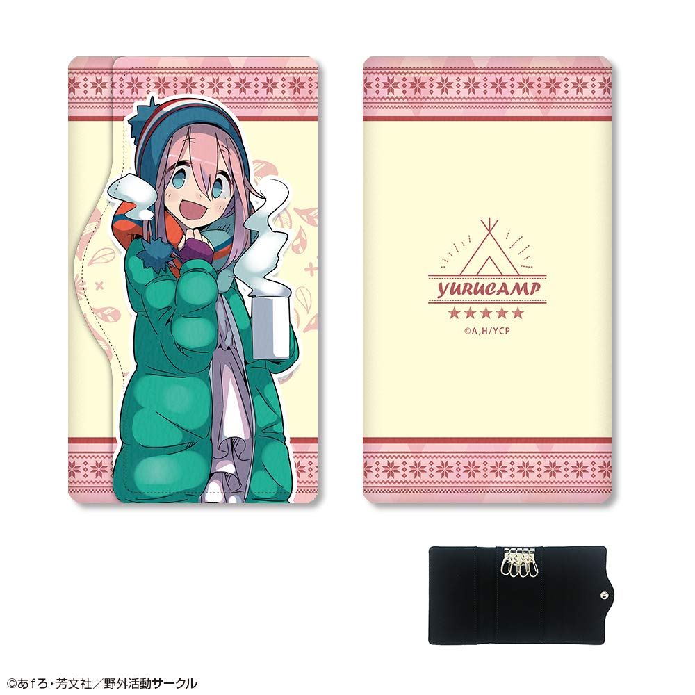 あ出品 Amazon.co.jp: ゆるキャン△ レザーキーケース デザイン01(各務原