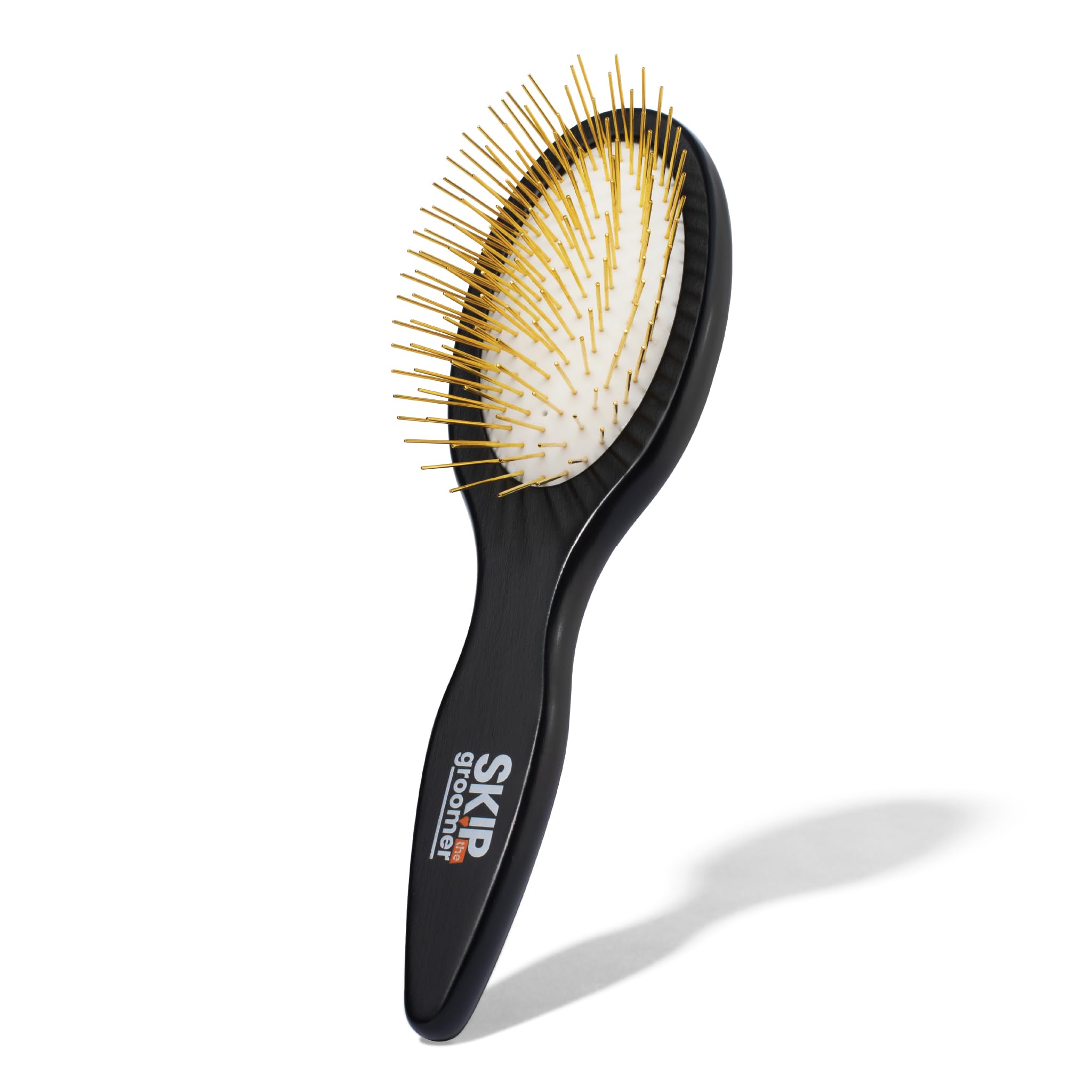Photo 1 of ** USED** Pin Brush for Dogs, Gentle Dog Brush for Long Haired Dogs – Routine Essential for Goldendoodles, Poodles & Doodles, No-Scratch Rounded Pins for Sensitive Skin, Flexible Cushion Base – Skip the Groomer