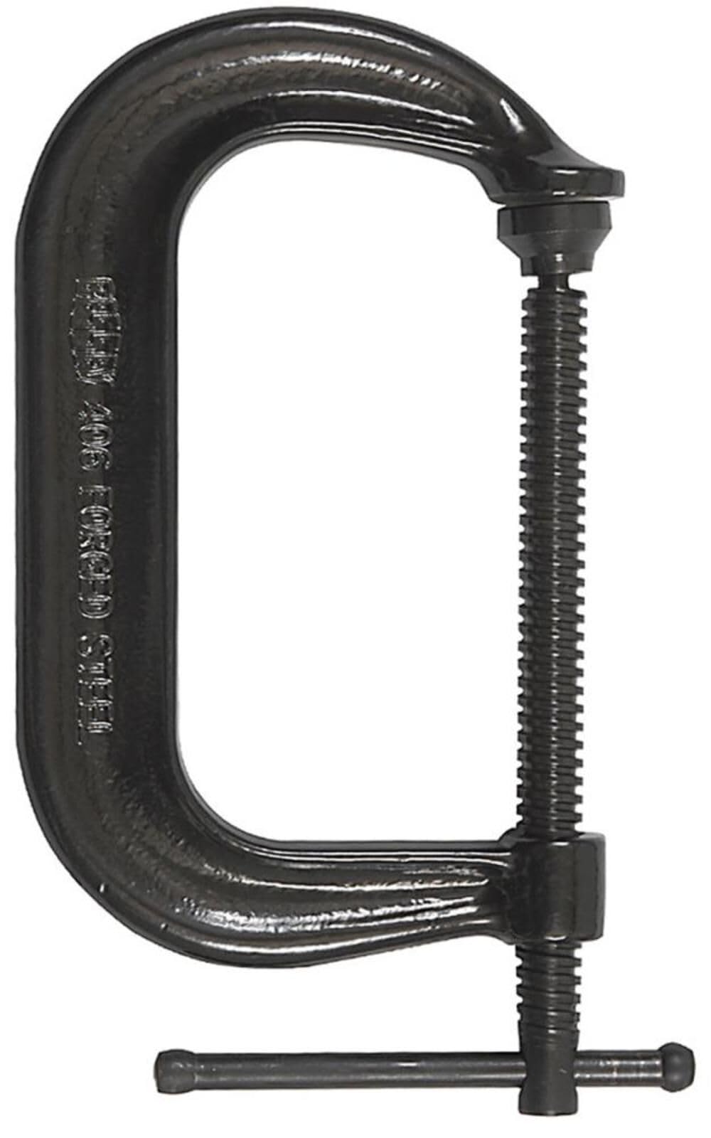 BESSEY CDF406 6 In. Black Oxide Spindle Drop Forged C Clamp