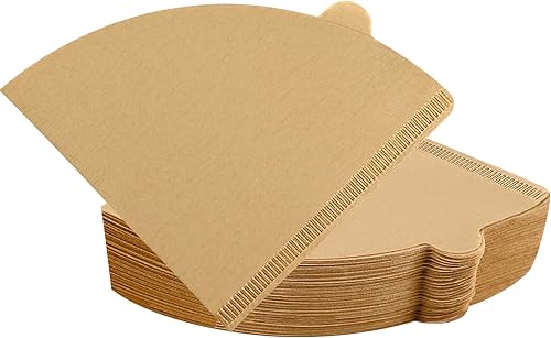 Filtros de café de cono 2 filtros de café desechables V60 tamaño 02 200 unidades marrón natural sin blanquear